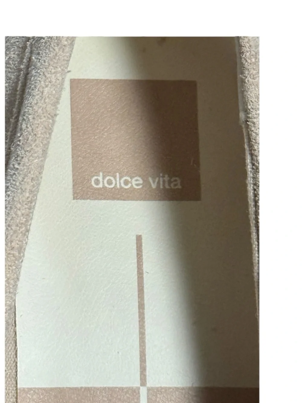 Dolce Vita Chunky Suede Loafers Platform Lug Sole Beige Size 11